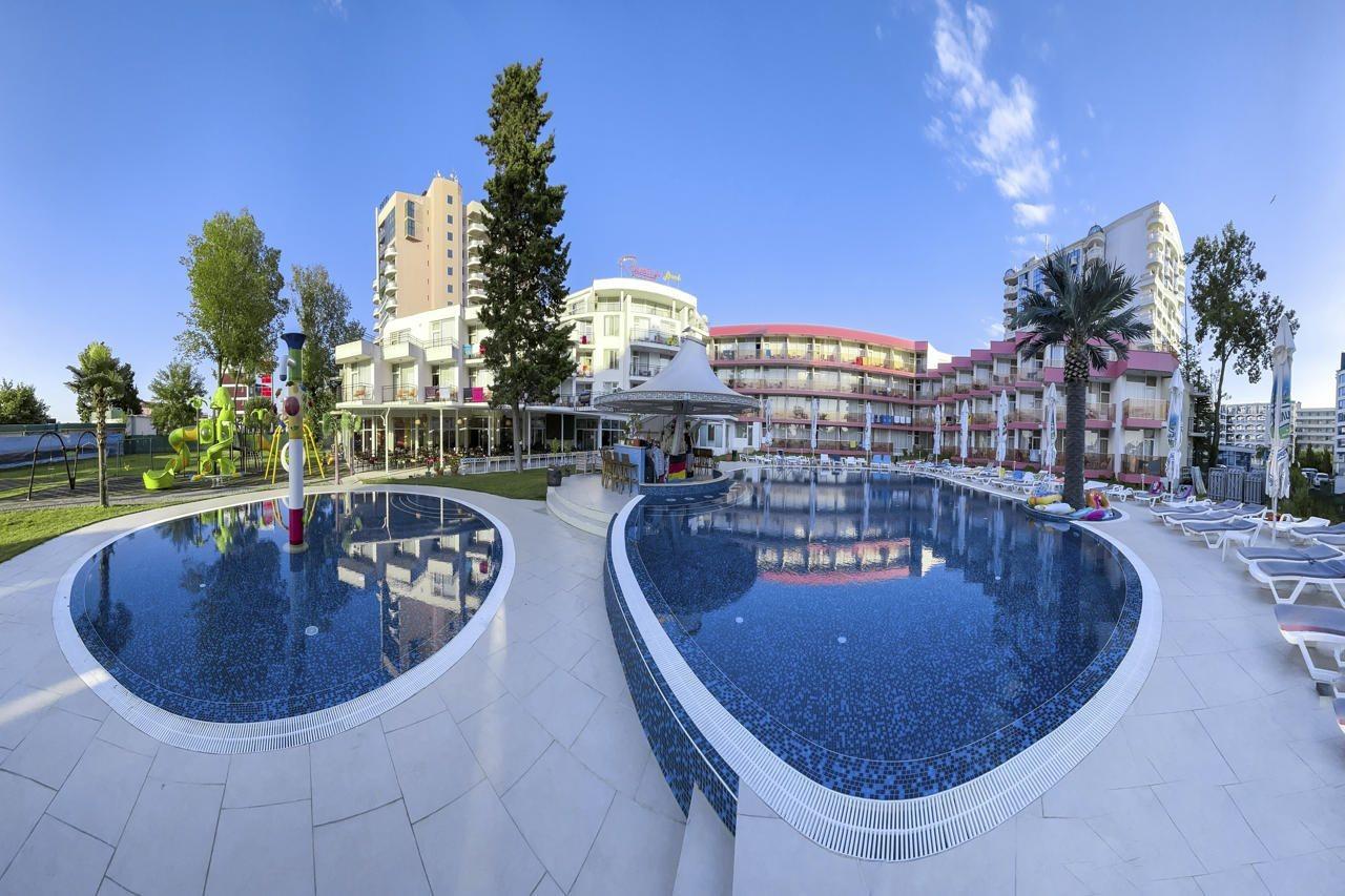 Flamingo Beach Hotel ซันนีบีช ภายนอก รูปภาพ